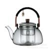 Tetera Integrada para Vaporizar y Cocinar, Tetera de Vidrio, Tetera Especial para Preparar Té, Vidrio de Borosilicato Alto Resistente al Calor para el Hogar de Cuarta Generación