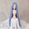 BJD/SD346 Ye Luoli Peruca para Boneca Conjunto para Boneca Acessórios de Cabelo Substitutos Franja Longa Cabelo Longo Liso Multicor
