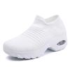 Meias esportivas casuais plus size explosivas transfronteiriças, sapatos femininos de alta elasticidade, respiráveis, leves e modernos, para balanço