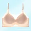 Sujetador de Verano para Mujer Ultra Delgado Sin Costuras y Sin Aros, Minimiza el Busto Grande, Recoge y Levanta, Camisola Transpirable de Tirantes con Letras