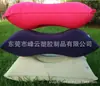 Ventas: Almohada de viaje inflable rectangular de PVC almohada de viaje cuadrada almohada de cuello flocado almohada lingote