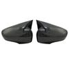 Adecuado para Renault Captur 12-19, cubierta de espejo con patrón de fibra de carbono, espejo retrovisor tipo bocina