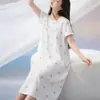 2026 Nuevo Ropa de Casa Casual Suelta de Manga Corta con Volantes para Primavera y Verano que se Puede Usar Afuera, Venta Directa del Fabricante