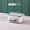 Caja de almacenamiento sellada y hermética para hojas de té secas, con una cesta coladora incorporada, apilable y adecuada para organizar y almacenar varios tipos de té, hierbas e ingredientes medicinales.; disponible para venta al por mayor transfronteriza