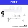 Bidé Transfronterizo Sin Electricidad, Lavador de Inodoro, Asiento de Inodoro Bidet Inteligente, Dispositivo de Higiene Personal
