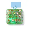 Chaveiro Teclado Descompressão Série de Natal 7 Teclas, um Brinquedo Fidget Divertido e Aliviador de Estresse para Crianças, um Pingente Criativo para Mochila