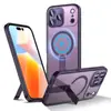 Nova Capa de Celular Apple 18promax com Suporte Vertical Tipo Magnético Capa Protetora de Celular Resistente a Quedas de Casca Dura