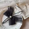 Pasador de Pelo con Lazo de Encaje Coreano para Mujer, Estilo Dulce Pasador Personalizado Diseño de Nicho Ins Accesorios para el Cabello Versátiles Tendencia