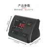 Balanza Electrónica de Plataforma Yaohua A12 Instrumento de Pesaje Balanza Pequeña de Plataforma Pantalla Balanza para Ganado Alta Precisión Venta al por Mayor