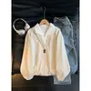 Estilo Old Money Padrão Espiga de Trigo Falso Duas Peças Polo Manga Curta Masculino Feminino Verão Marca Tendência Simples Solta Camiseta Casual Manga de Cinco Pontos