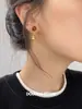 Pendientes de Plata de Ley 925 con Aguja Metálica, Piedra Ojo de Tigre, Estilo Retro Maillard Nuevo Estilo Chino, Forma de Calabaza, para Mujer, Ancora, Rojo Vino Tinto