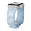 Adecuado para Apple AppleWatch1-9 Correa de silicona Ultra Camellia light and shadow Correa de reloj para Apple iwatch