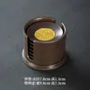 Conjunto de Porta-Copos de Baquelite Pad Isolante para Cerimônia do Chá Porta-Copos para Escritório Acessórios para Conjunto de Chá Kung Fu Bandeja de Chá Doméstica Antiderrapante Antiqueimaduras
