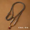 Colgante de Jade con Cuerda Tejida a Mano para Bebé Cordón para Colgante Cuerda de Collar Cuerda para Colgar en el Cuello para Hombres y Mujeres Ajustable