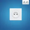 Enchufe de pared francés africano TV teléfono 86 comercio exterior para pared oscura plástico hecho a medida placa de hierro