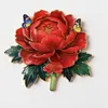 Imanes de Nevera de Flores, Souvenirs de Viaje de Flor de Peonía, Imanes de Hierro Magnéticos de Peonía para Nevera