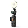 Adequado para luz de preenchimento DJI Pocket 3/4, acessório de iluminação para câmera de ação, luz de fotografia de bolso para beleza