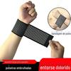 Pulseira sinuosa pressurizada musculação pulseira badminton voleibol basquete fitness entorse de pulso masculino pulseira