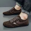 Zapatos casuales para hombre, zapatillas de entrenamiento retro alemanas de moda, zapatillas transpirables de suela plana, zapatos deportivos Cortez, zapatos de cordones para hombre, mocasines