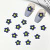 Flor de huevo para uñas accesorios DIY color fresco pequeño flor mini accesorios de resina Yiwu joyería para uñas al por mayor