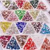 Directo de fábrica Super flash cristal de color diamante arte de uñas vidrio Diamante Comercio Internacional fondo plano un diamante funda de teléfono móvil accesorios de relleno diy