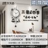 Reloj de Pared Moderno para Sala de Estar, Elegante y de Alta Gama para Decoración de Mesa de Comedor, Nuevo Reloj de Pared Silencioso Estilo Chino, Disponible para Dropshipping