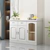 Aparador de madera maciza, armario de cocina, armario de pared para restaurante, armario de estilo chino para el hogar, armario de almacenamiento para el té de la sala de estar.