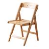 Cadeira Dobrável de Bambu, Cadeira de Jantar, Cadeira de Estudo, Banqueta de Varanda, Assento Empilhável de Bambu, Uso Doméstico Moderno Minimalista