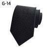 Strength Merchants en stock Suministro Moda Venta Caliente Corbata de Cuadros para Hombre de 8 cm Corbata para Traje de Boda
