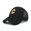 Nuevo sombrero protección solar verano gorra de béisbol verano exterior estilo coreano tela de escalera gorra de malla hombres y mujeres casual gorra con visera