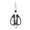 Cuchillos de Hoja Negra Juego de Cocina Tabla de Cortar Cocina Acero Inoxidable Cuchillo para Frutas Picadora Doméstica Combinación Cuchillo de Chef Afilado
