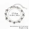 Conjunto de Pulseiras de Aço Inoxidável da Moda Feminina, Venda Quente Transfronteiriça, Pulseira de Aço Titânio com Corrente Lisa Banhada a Vácuo em Ouro 18K Real