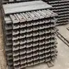 Trilho de Ferroviário 43KG Splint de Estrada Estrutura Compacta Trilho de Aço Leve Canal de Conexão Splint Placa Rabo de Peixe Splint de Trilho