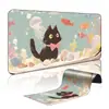 Mouse Pad Pequeno Fresco de Verão com Aparência de Alta Qualidade, Base Grande para Teclado de Estação de Trabalho de Escritório para Meninas, Base de Aprendizagem para Crianças em Casa