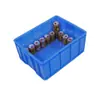 Caja de piezas de plástico, caja de volquete, caja de almacenamiento rectangular, caja de herramientas para ferretería, caja de plástico, caja para materiales de taller y almacén