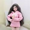 Muñeca de hojas muñeca babi 60cm juguete ropa de baño Ropa deportiva vestido con capucha disfraz regalo para niños bebé