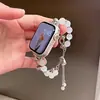 Adequado para Pulseira de Relógio Apple Watchss9 Pedra Olho de Gato Pulseira de Relógio Iwatch87654Se