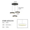 Lámpara de araña de restaurante de lujo ligero, de tres cabezales, moderna, simple, para dormitorio, mesita de noche, lámpara colgante pequeña, minimalista, nórdica, para mesa de comedor, bar