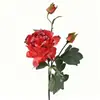 Flor de Peonía Grande Estilo Europeo Simulada con Centro, Decoración de Boda, Accesorio de Fotografía, Flor de Seda, Arreglo para el Hogar, Adorno Artificial
