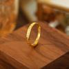 Anel Casal Banyan Tree Prata S925 Anel Pote de Mel Design de Nicho Presente de Feriado Destino Masculino e Feminino
