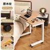 Mesa de Cabeceira Ajustável Móvel Quarto Mesa Pequena de Cabeceira com Rodas Mesa de Computador de Cabeceira Mesa de Escritório Mesa Lateral de Sofá