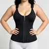 17 Barbatanas Europeu Americano Transfronteiriço Aperto Abdominal Cinta Modeladora Levanta Quadril Modelagem Corporal Emagrecimento Colete Modelador Body