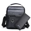Bolso bandolera para hombre, bolso de hombro vintage de cuero, vertical, portátil, de negocios, informal, de cuero, tipo cartera, bolso para hombre.