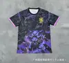Venta al por mayor transfronteriza de camisetas de fútbol de edición especial brasileña, uniformes de entrenamiento de estilo antiguo (local y visitante), ropa deportiva transpirable de manga corta para verano