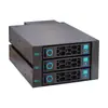 Módulo de Disco Duro Intercambiable en Caliente Hy-3-Bit Chasis de Jaula para Disco Duro 2 Ranuras para Unidad Óptica Expansión de Conversión Caja de Disco Duro con Placa Posterior 12g