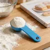Conjunto de 5 Colheres Medidoras Plásticas Personalizadas OEM/ODM Colheres Medidoras de Cozinha para Assar Colheres para Fórmula Infantil Logo Imprimível