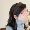 Diadema de Cachemira de Alta Gama con Letra para Otoño e Invierno para Mujer, Lujo Accesible Nuevo Estilo, Diadema de Moda, Pasador Estilo Coreano