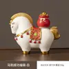 Zodiaco Año Nuevo Chino Caballo Set de Regalo Recuerdo Año del Caballo Pequeño Regalo Práctico Modelo Nuevo Planificación de Eventos Decoración de Regalo Caballo