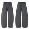 2026 Nuevos Pantalones Casuales Desestructurados Estilo Americano Guadaña para Otoño/Invierno para Hombres y Mujeres, Pantalones Sueltos de Longitud al Suelo Vintage