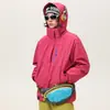 Chaqueta de Montañismo para Exteriores Desmontable Tres en Uno Invierno 2025 Estilo Pareja Multicolor Opcional Chaqueta Nueva